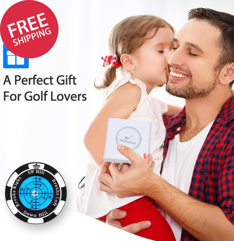 Golf Ball Marker Green Reader High Precision Slope Putting Aid Alignment Tool