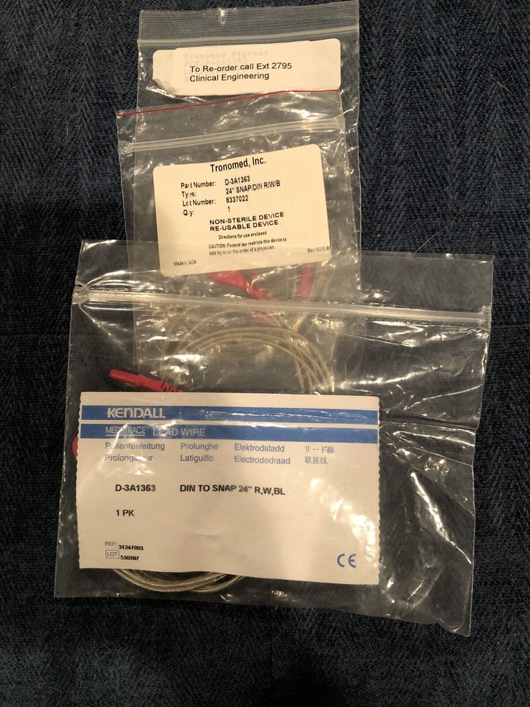 Lead Leadwire ECG Reusable Cable Set