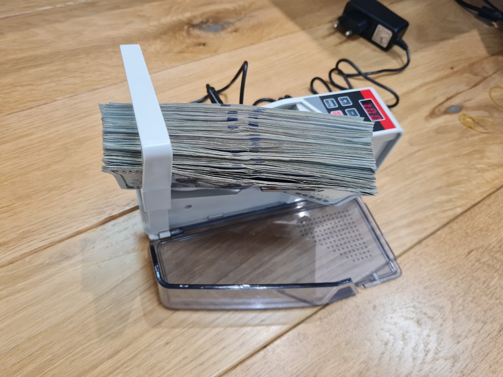 money bill counter machine portable accurate