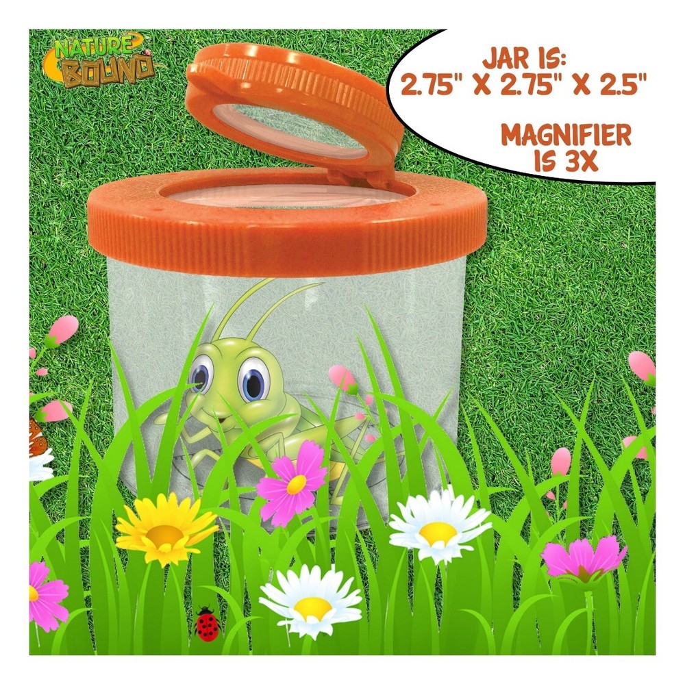 Magnifying Bug Viewer - Catch and Release Jar for Bugs and Insects - Includes Ad