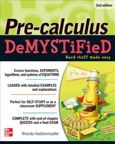 Pre-calculus Demystified, Second Edition - Paperback - VERY GOOD