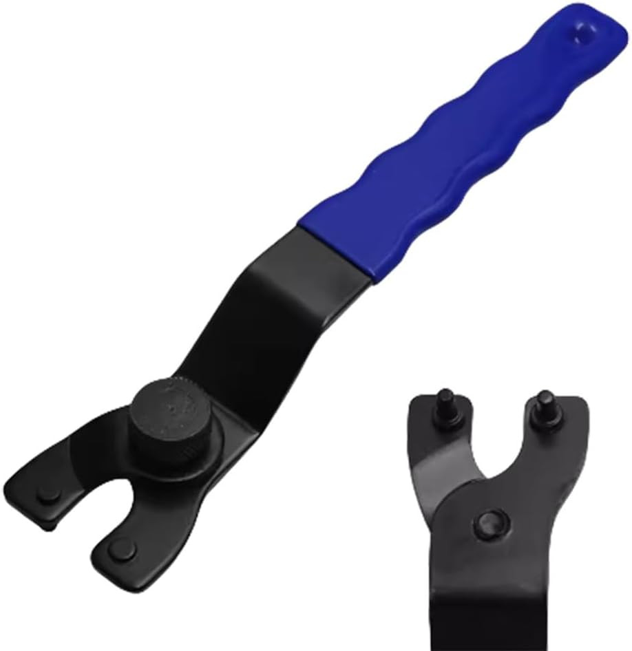 Universal Adjustable Grinder Spanner Wrench，Lock-Nut Grinder Wrench for 4 ",5",