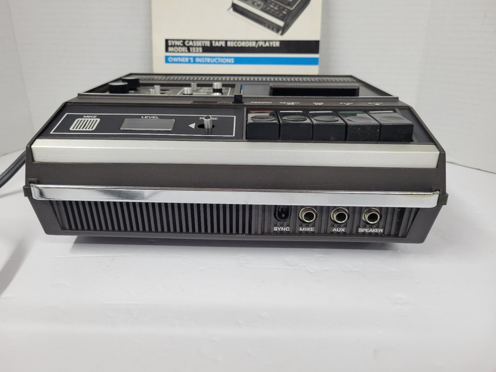 Audiotronics 152S Sync Cassette Recorder Tested - Works - great condition