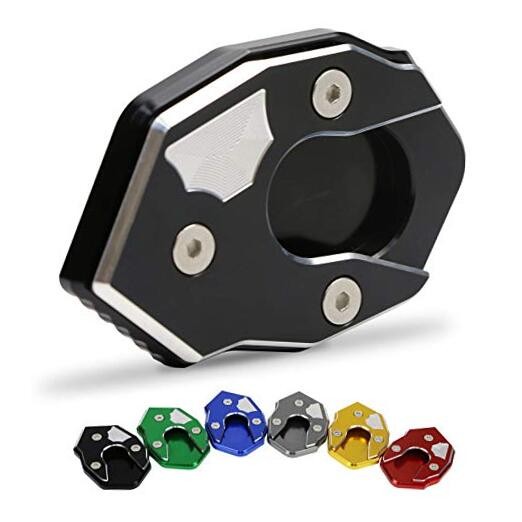 Motorcycle Kickstand Extender Foot Side Stand Extension Pad Support Plate