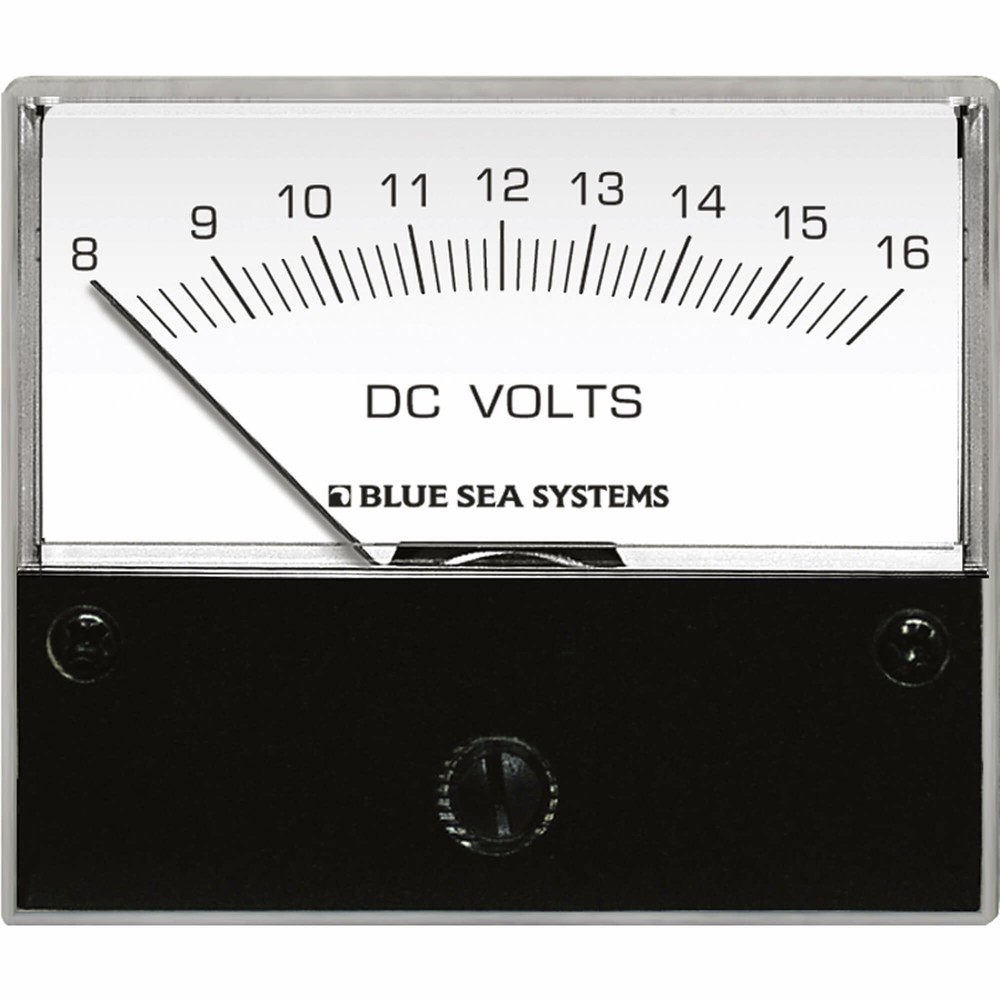 Blue Sea Systems 8-16 DC Analog Voltmeter 8003