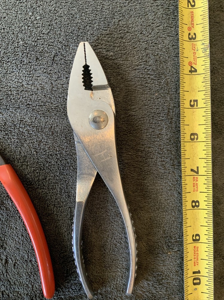 Snap On 5pc Pliers Set, See Pics…mixed Styles, Used…all Work