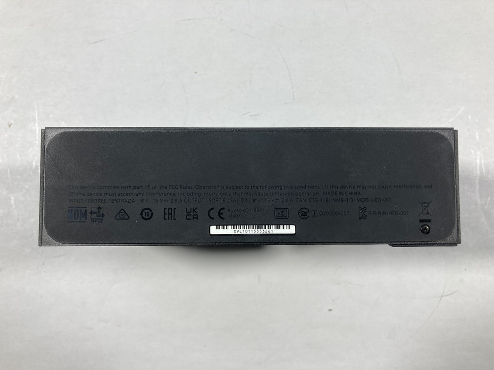 Nintendo Switch OLED Dock Only Model HEG-007 Black