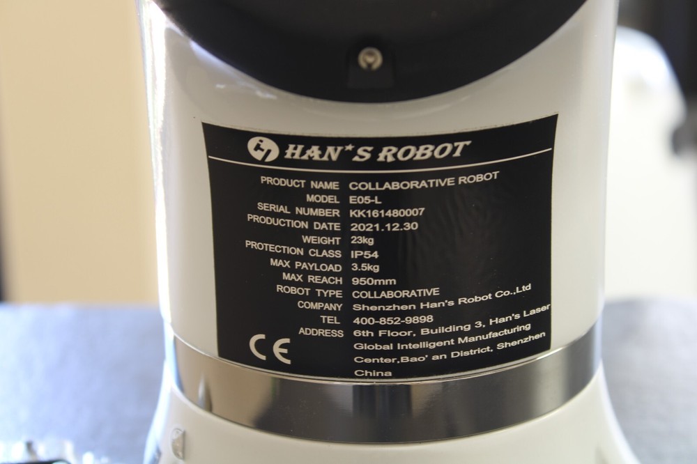Hans Elfin Collaborative Robot 3.5kg