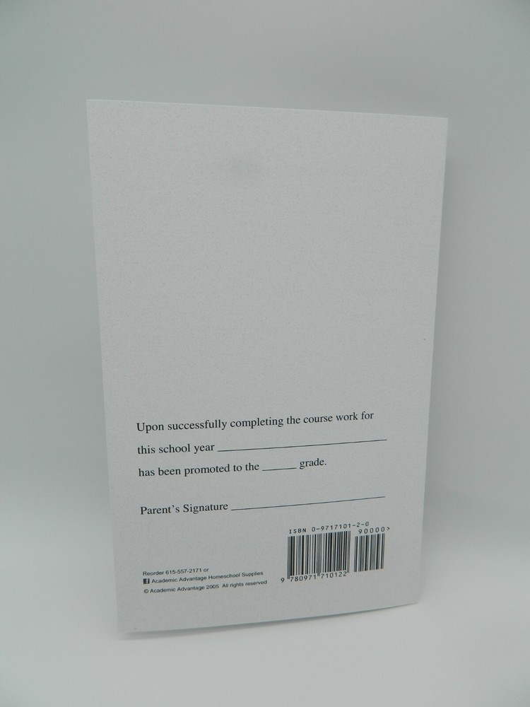 Home School Record Keeping Kit, Elementary Report Cards & Transcript Folder K-12