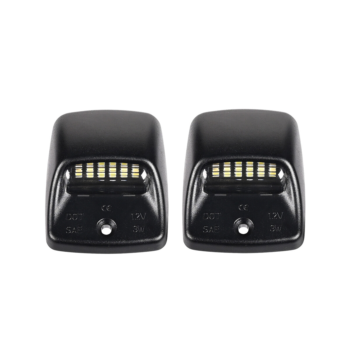 LED Tag License Plate Light Bulbs Assembly Kit White For Toyota Tacoma 2005-2015