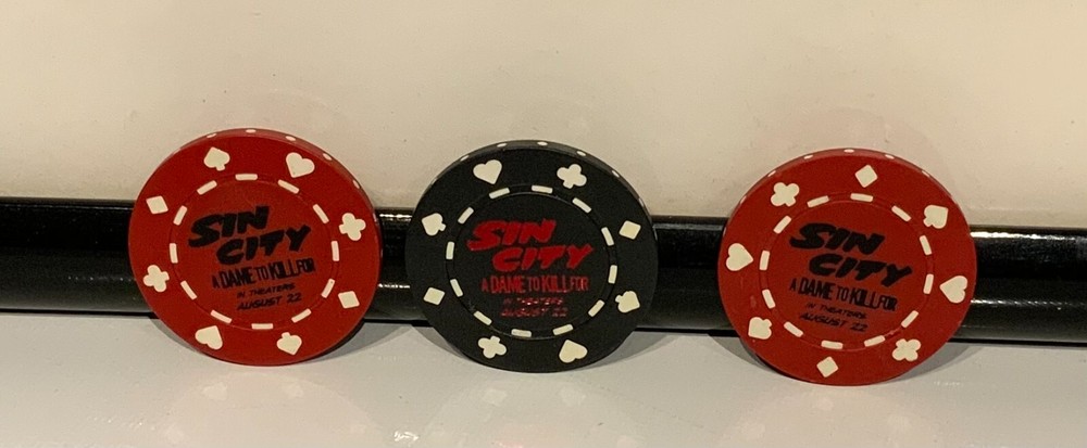 SDCC 2011 and 2014 Poker Chips