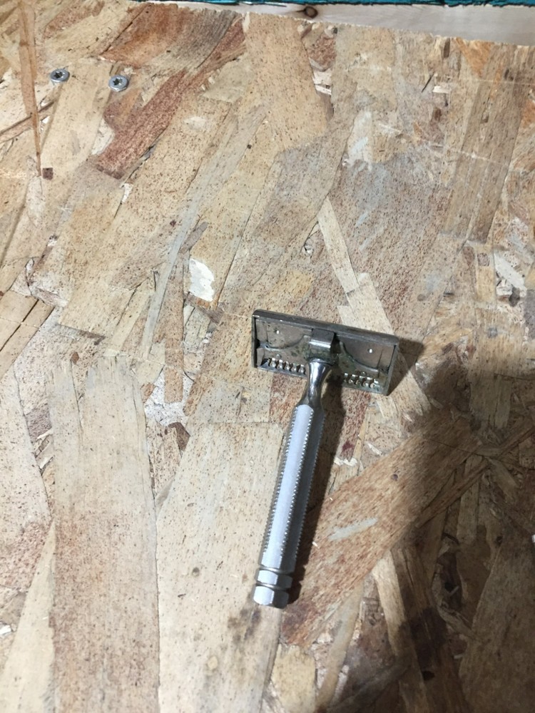 VTG Ever-Ready Single Edge Safety Razor Shovelhead
