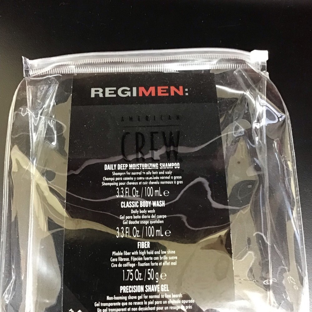 American Crew travel regimen pack