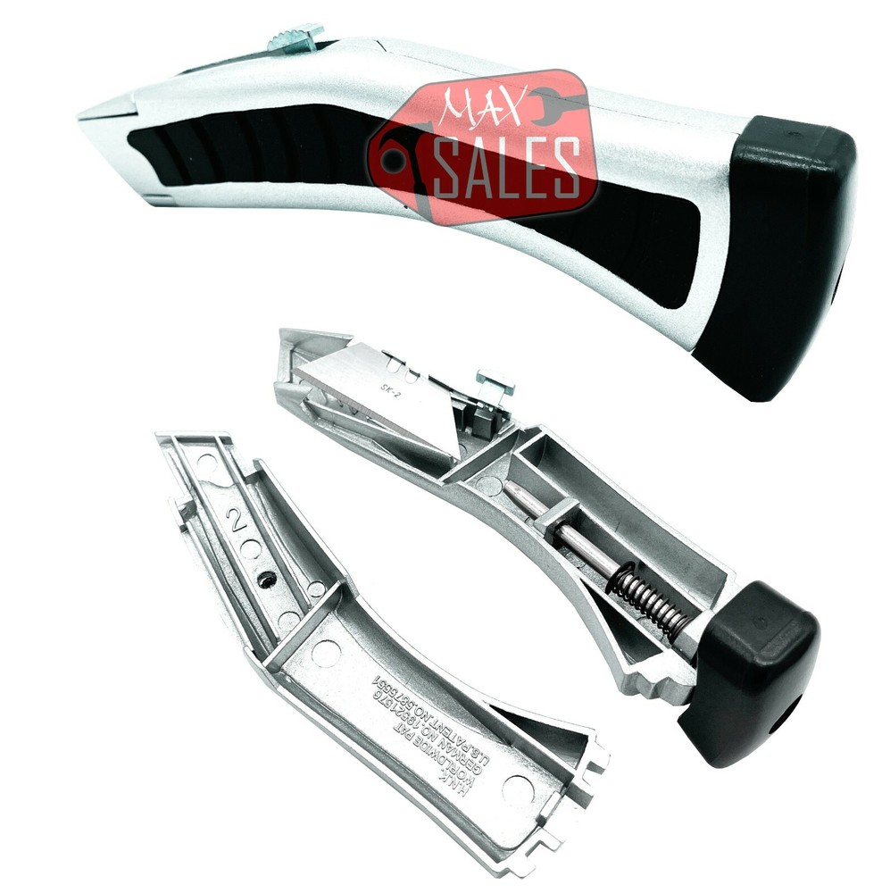 Ergonomic Quick Change Utility RETRACT Knife 3 POSITION RETRACTABLE BLADE