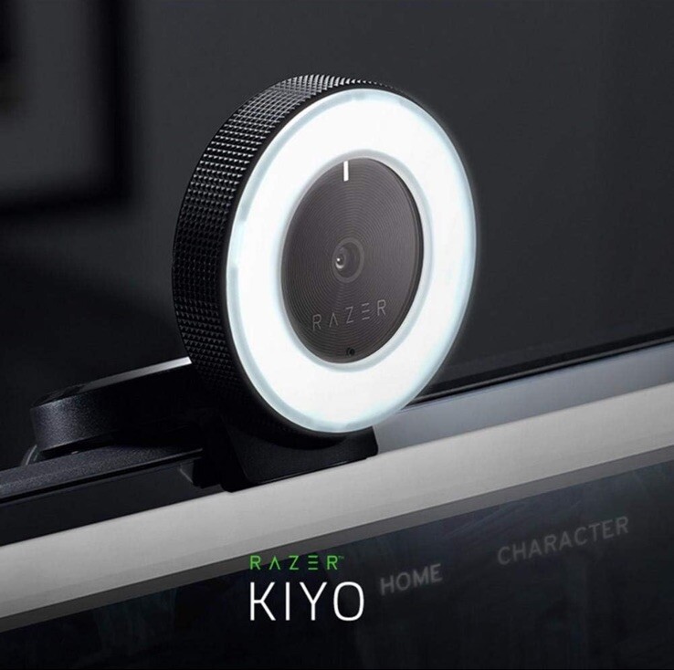 Razer Kiyo RZ19-0232 Webcam with Adjustable Ring Light - New Missing Box