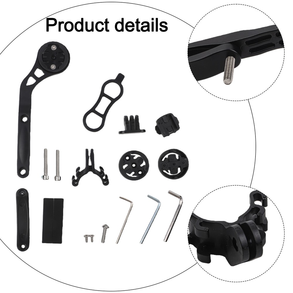 Lightweight Camera Base for Bicycle Stopwatch with Multiple Attachment Options
