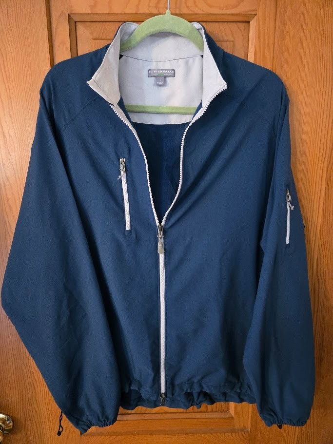 Peter Millar WIND large jacket blue and gray