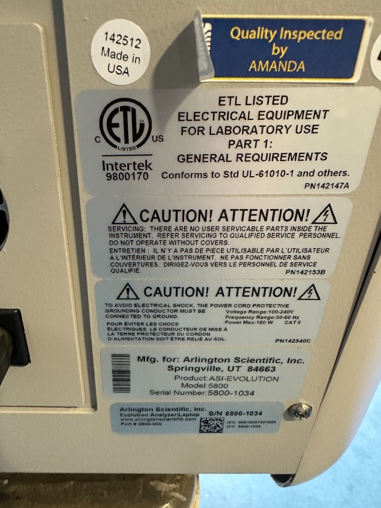 ASI Evolution Automated Syphilis Analyzer