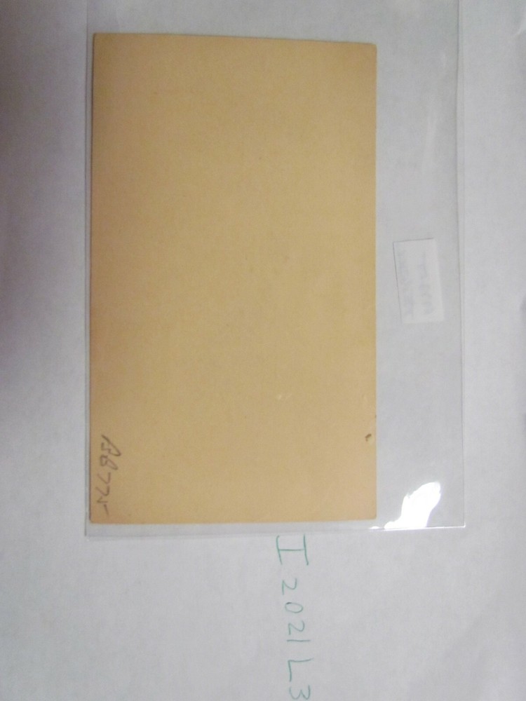 Walt Terrell Signed Postcard