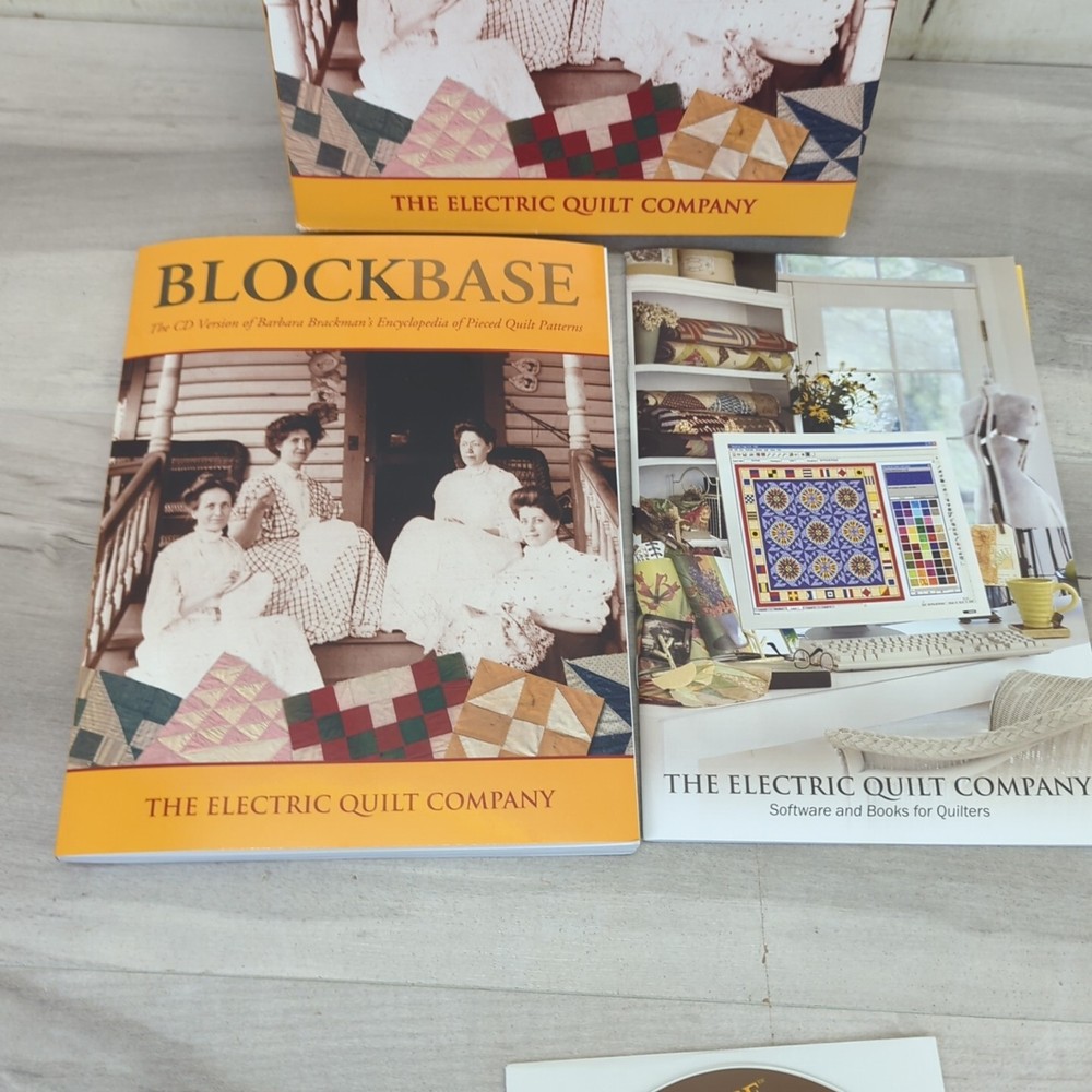 Blockbase Barbara Brackmans Quilt Patterns Electric Quilt Company Software
