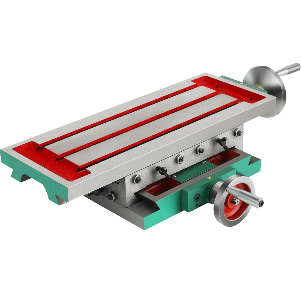 Compound Milling Machine Work Table 4Ways Move Cross Slide Bench Drill Fixture