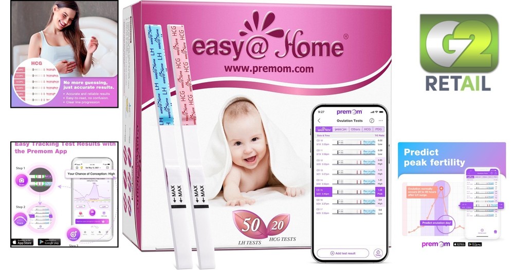 Comprehensive 70-Piece Ovulation & Pregnancy Combo Kit for Quick Results