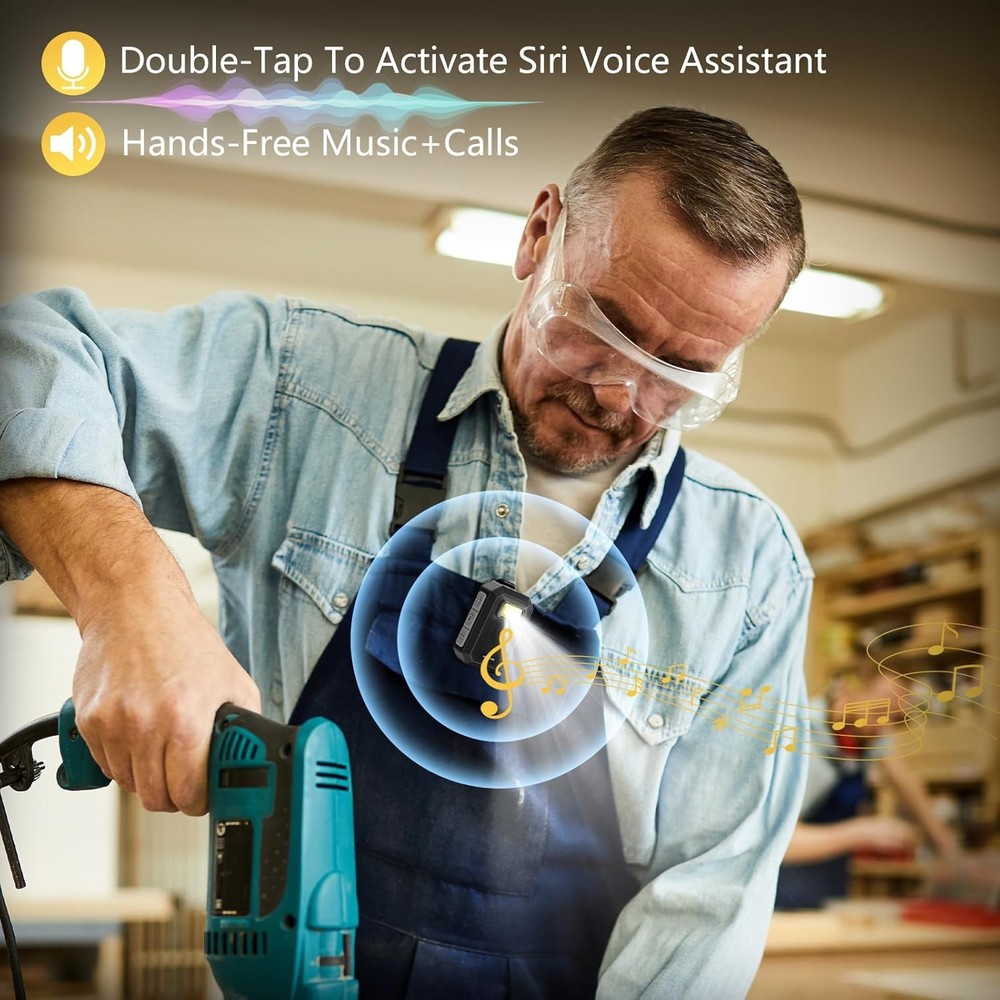Wearable Bluetooth Speaker IP67 Waterproof Clip On
