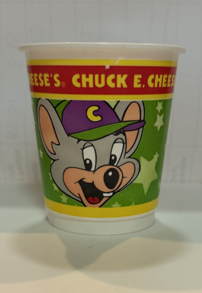Chuck E Cheese Token Coin Cup From 2006
