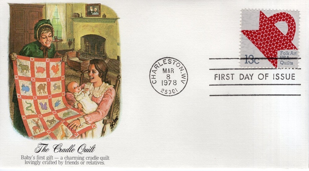 THE CRADLE QUILT - 1978 - FW496