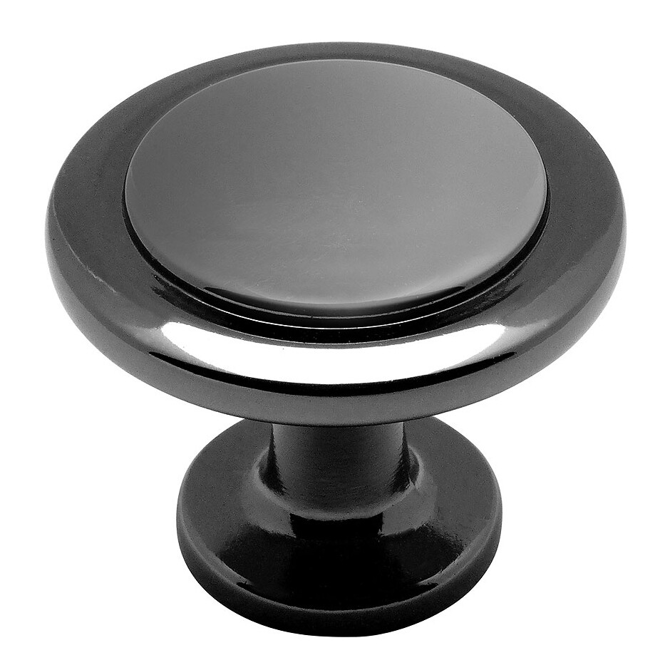 *10 Pack* Cosmas Cabinet Hardware Black Nickel Black Knobs #5560BN