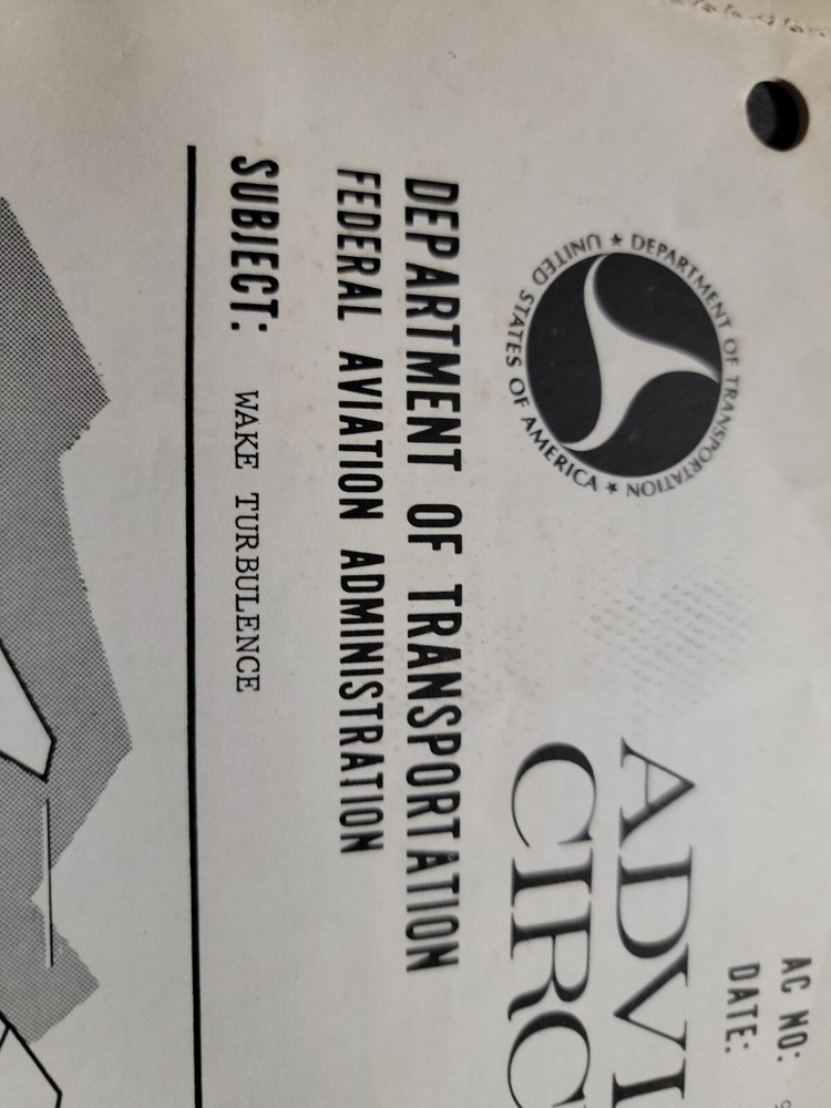 FAA ADVISORY CIRCULAR MAY 1971