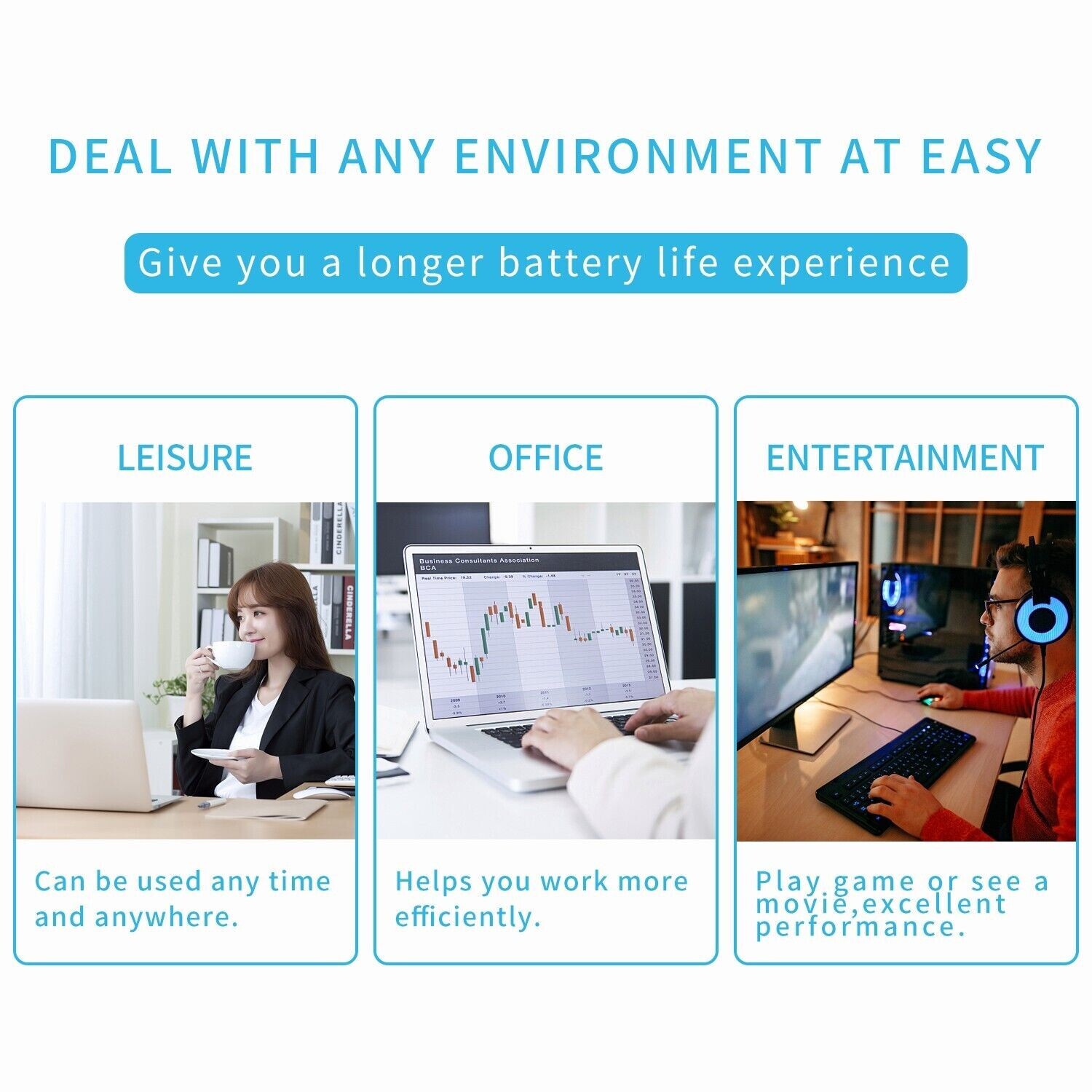 ✅F3YGT Battery For Dell Latitude 12 13 14 E7280 E7480 7480 7490 7380 7390 DM3WC