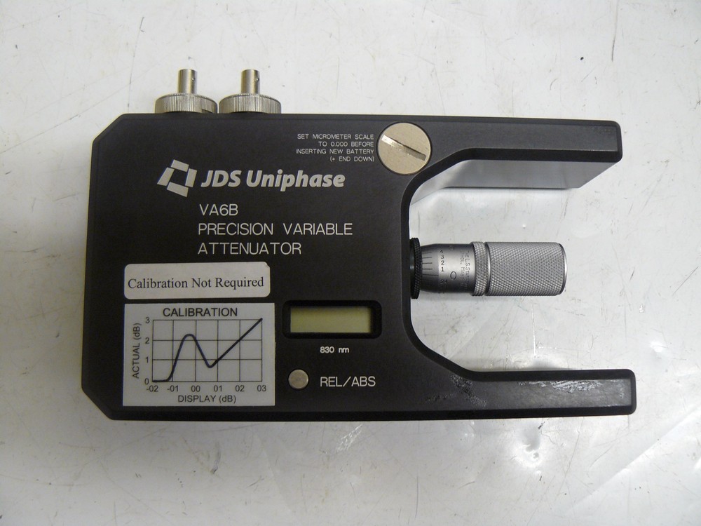 JDS UNIPHASE VA6B PRECISION VARIABLE ATTENUATOR VA6B79+1KFP0