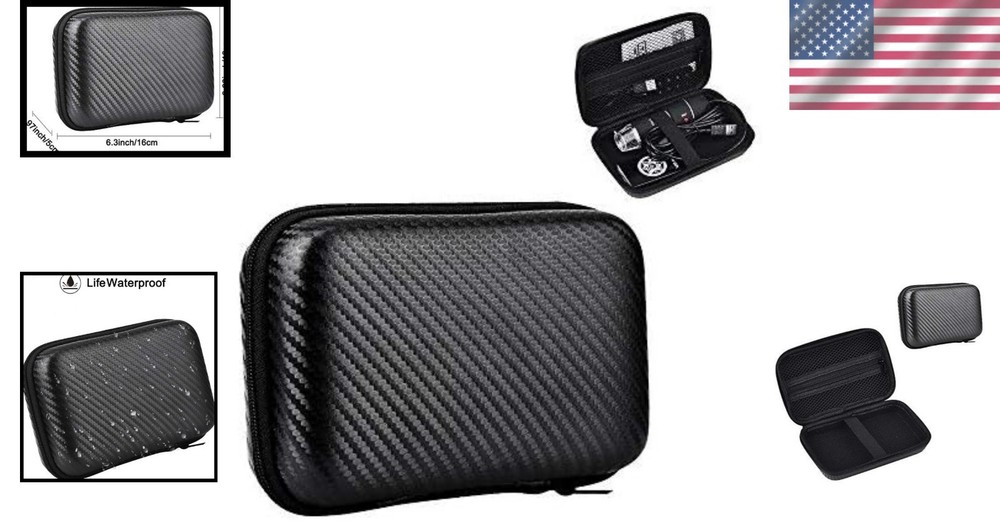 Versatile EVA Microscope Carrying Case - Zipper Closure & Accessory Compartment