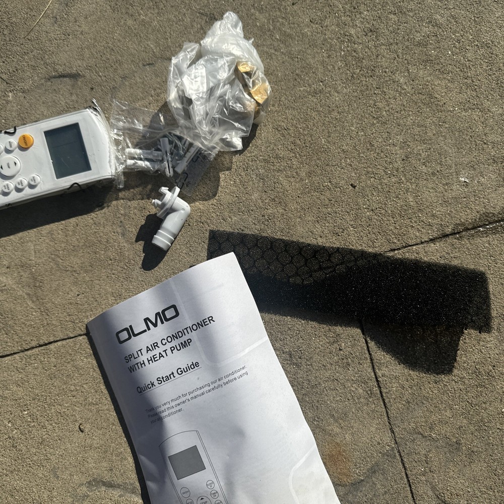 OEM Remote Control Replacement And Hardware OLMO Mini-Split Air Conditioners