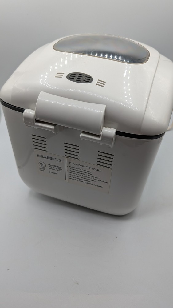 Breadmaker Oster Sunbeam Inspire Expressbake Bread Machine 5836 Tested