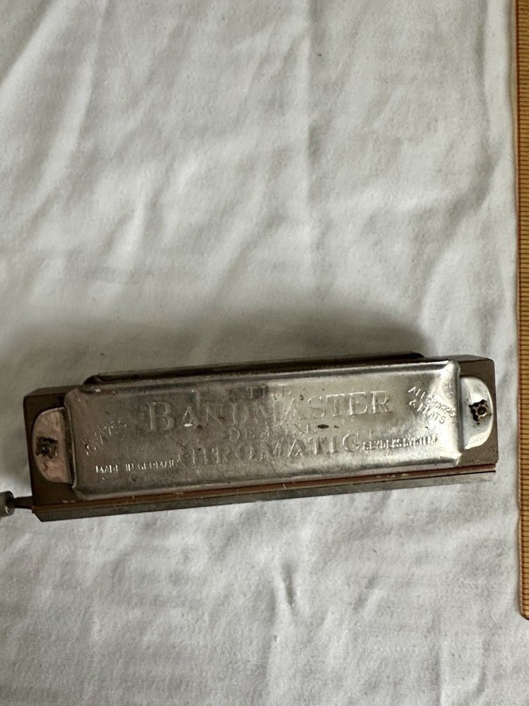 Vintage Hohner Bandmaster Chromatic Harmonica Germany