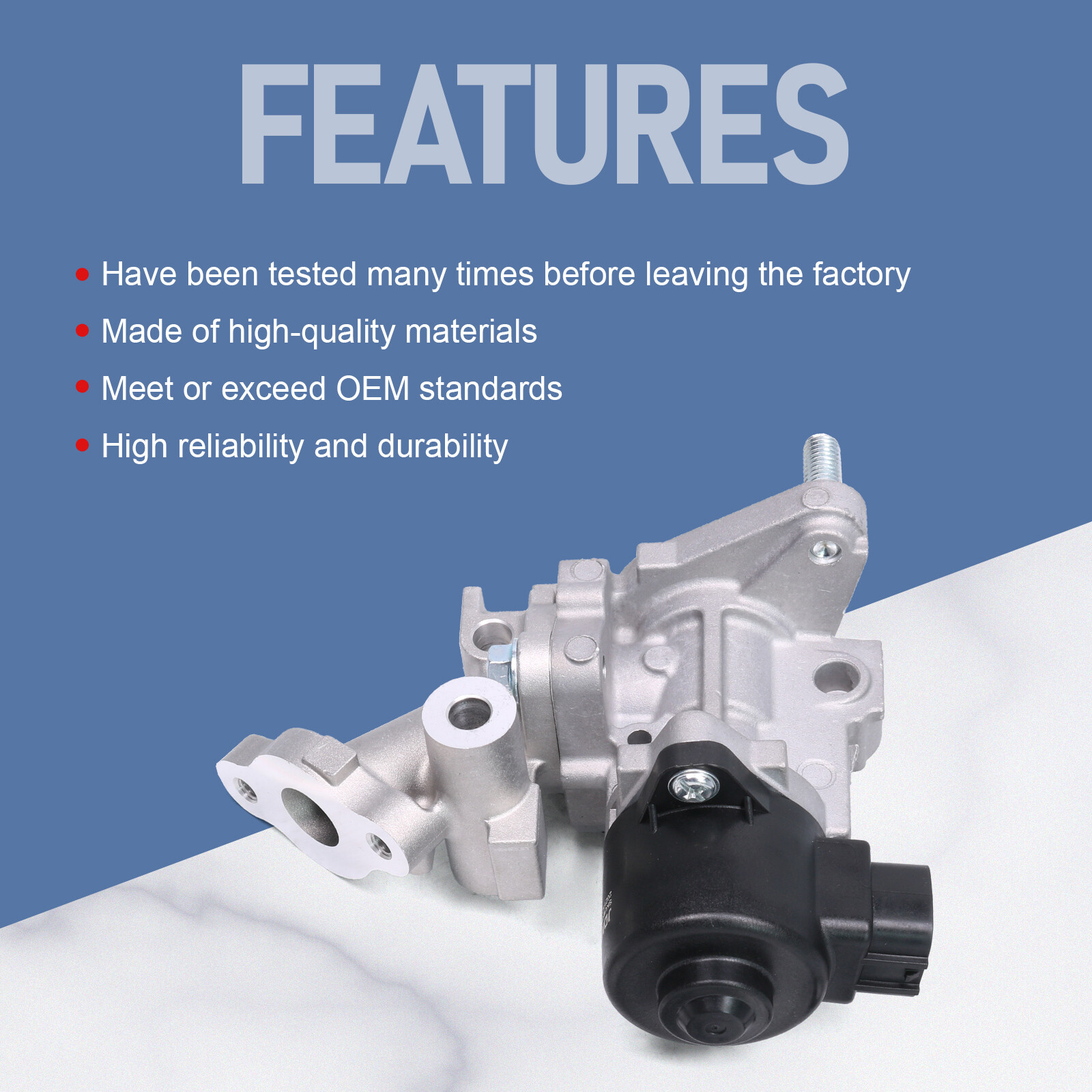 New EGR Valve w/ Gasket 04004-58137 Fits For 2012-2017 Toyota Prius V 1.8L