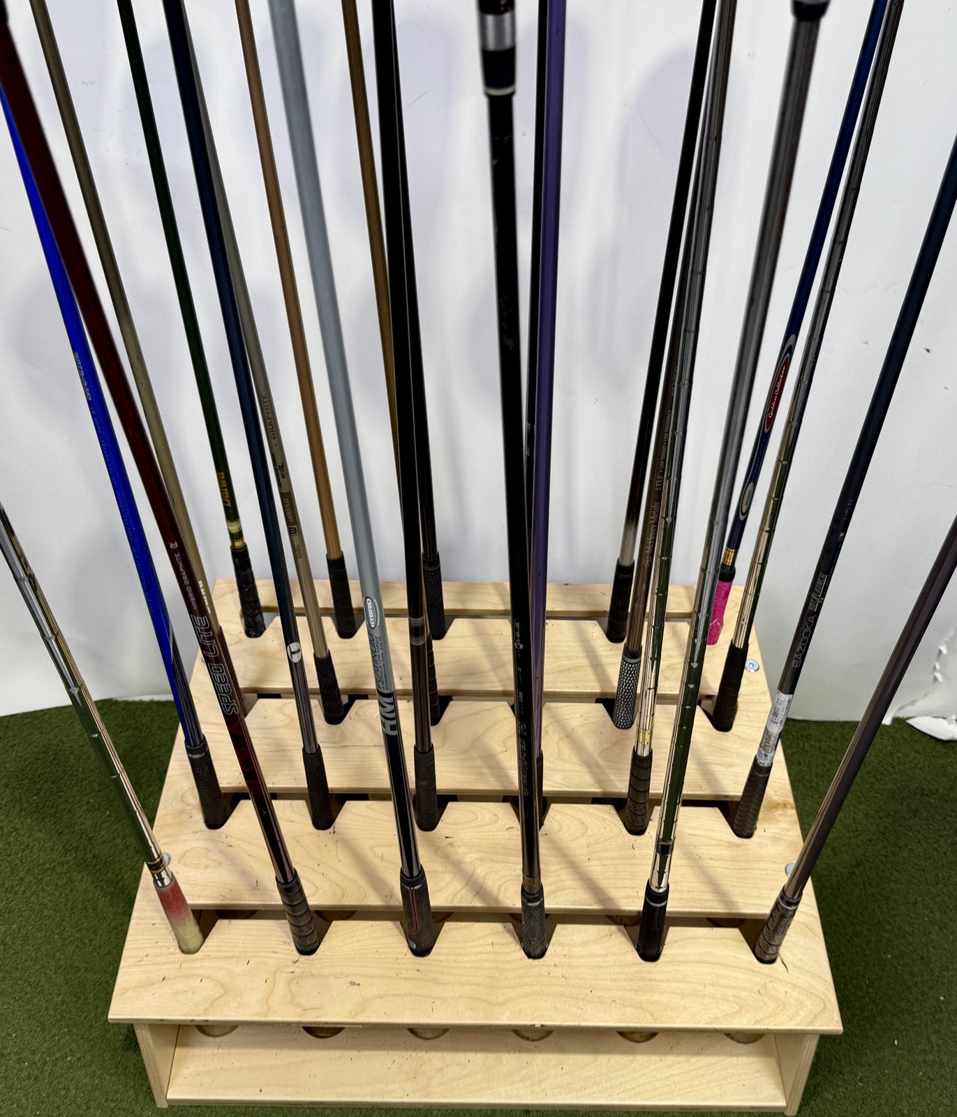 Wholesale Lot of 24 Golf Clubs -Drivers, Fairway, and Hybrids Assorted