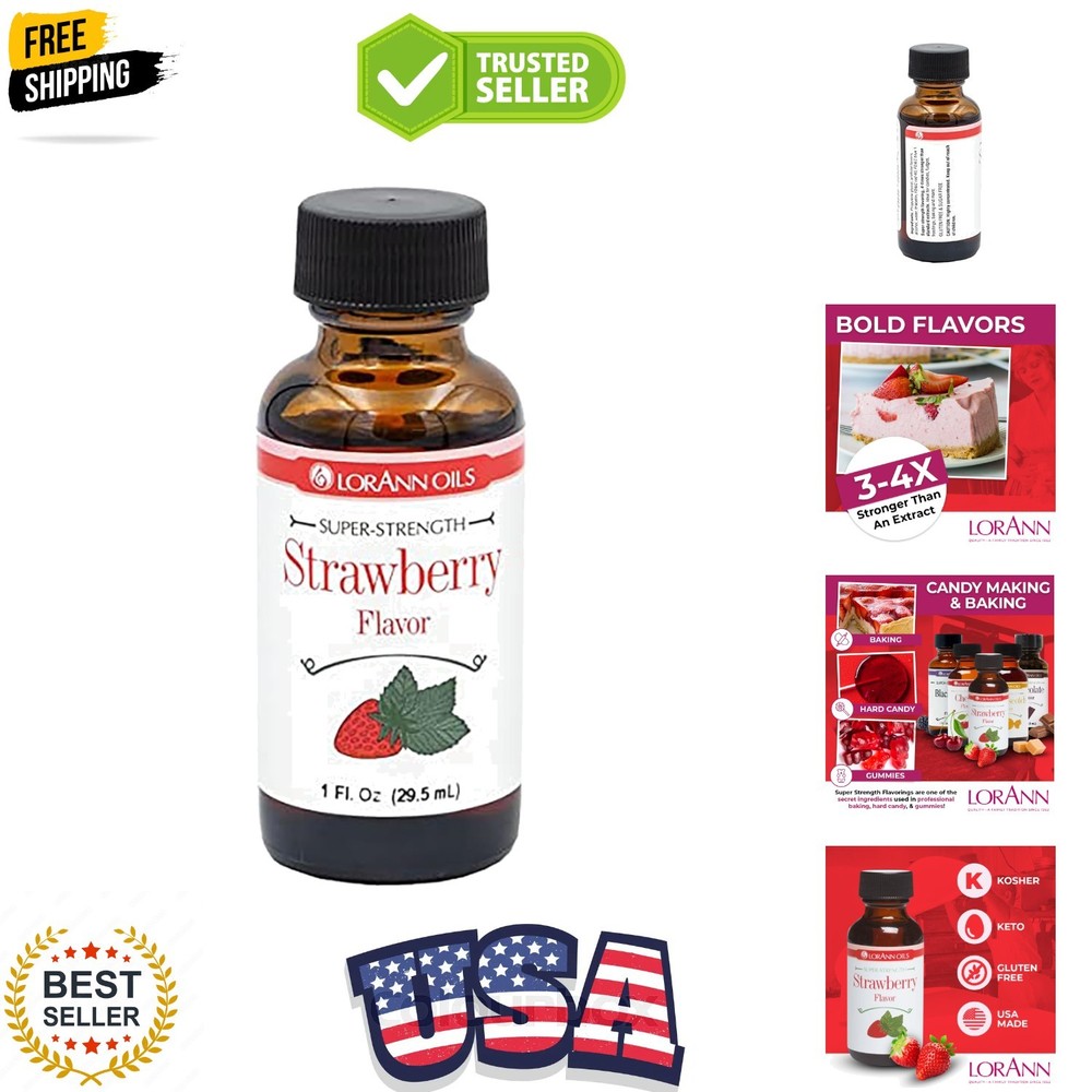 Super Strength Flavoring - Used For Candy Making, Flavoring Extracts, Baking,...