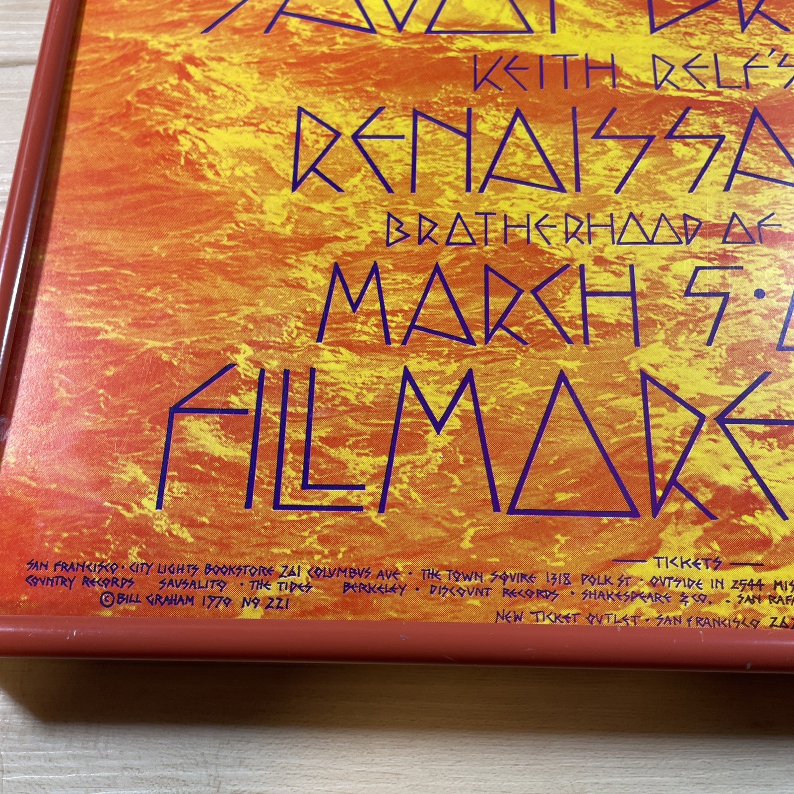 Butterfield Blues Band BG No 221 Show Print Poster 14x22