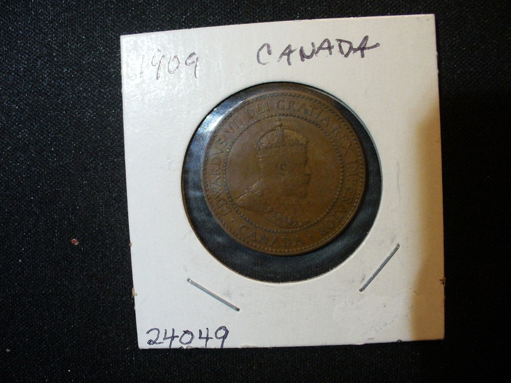 Canada 1909 Large Cent Coin