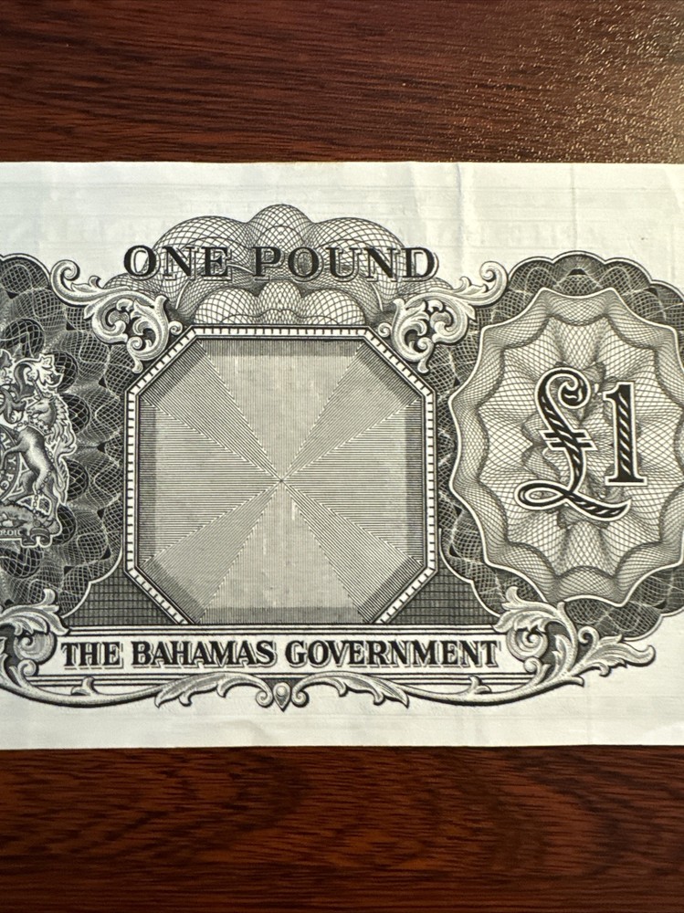 1953 Bahamas One Pound Note