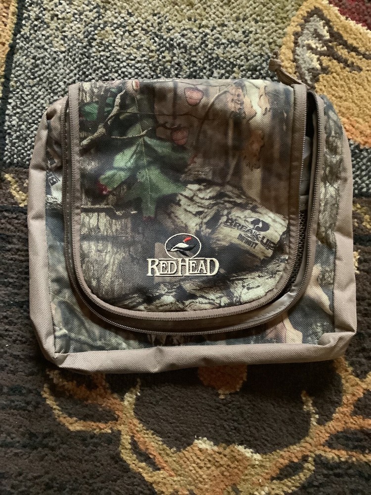 Redhead-soft shell double front and back two slots zipper case-breakup  Camo