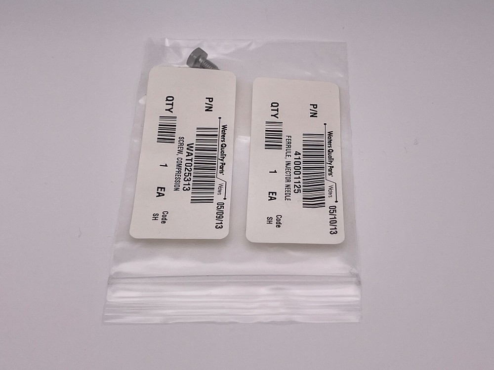 Waters Ferrule Injector Needle and Compression Screw 410001125 WAT025313