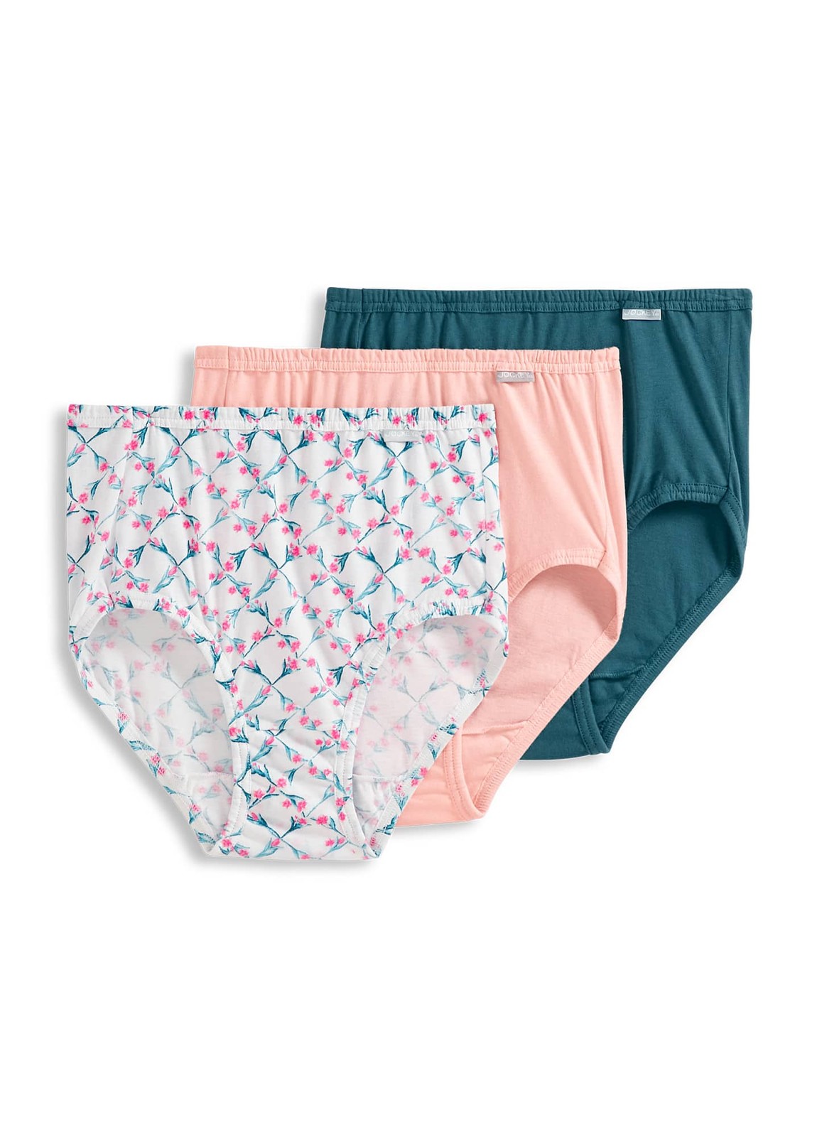 Jockey Women's Plus Size Elance Brief - 3 Pack