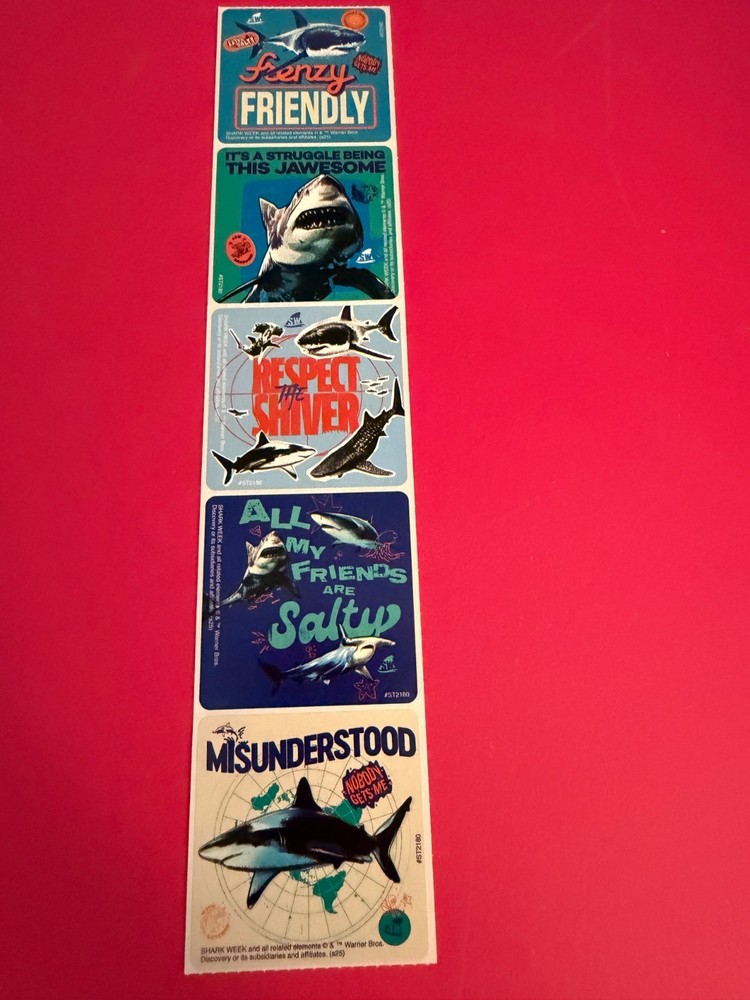 STICKER SHEET: Shark Week