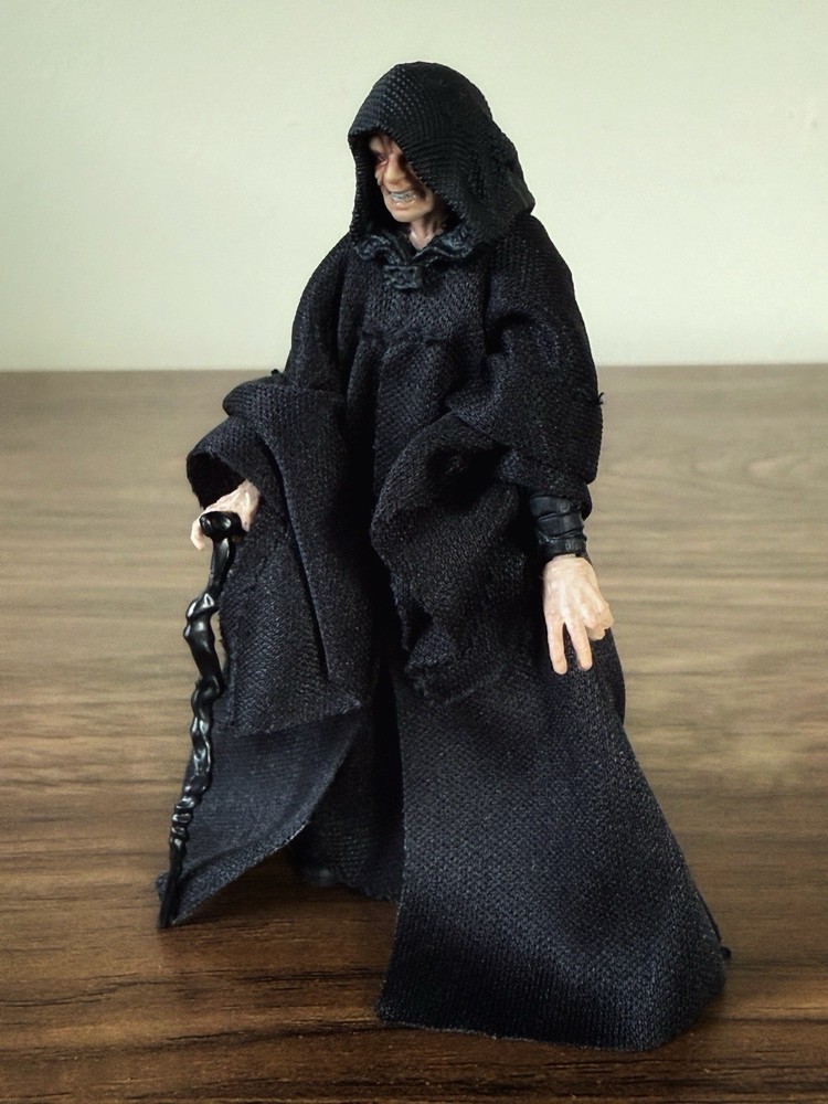 Vintage 4” Star Wars Darth Sidious From The Phantom Menace