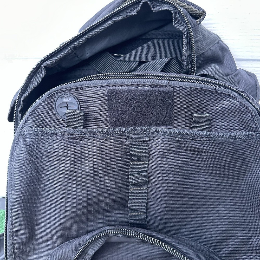 1776 SECOND AMENDMENT RANGEPACK Heavy Duty Black Tactical Backpack Outdoor Bag