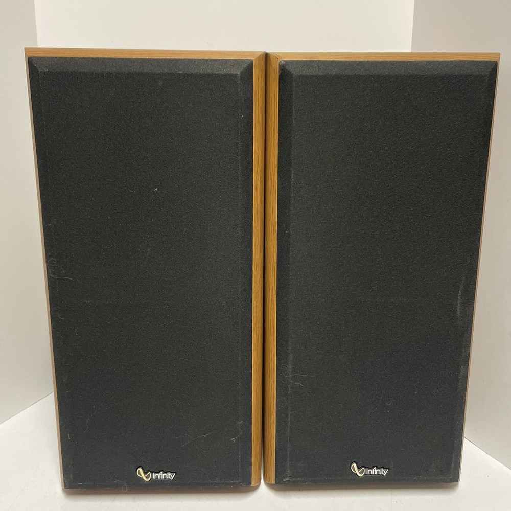 Infinity J390 8" Woofer 5" Mid Three Way Speakers Reference Three with Box USED